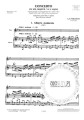 Giovanni Battista Pergolesi: Concerto en sol majeur pour flute et piano - koncert fletowy G-dur - nuty na flet poprzeczny z fortepianem