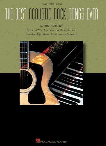 The Best Acoustic Rock Songs Ever (PVG) - nuty na fortepian, melodia, akordy gitarowe i teksty piosenek