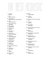 The Best Acoustic Rock Songs Ever (PVG) - nuty na fortepian, melodia, akordy gitarowe i teksty piosenek