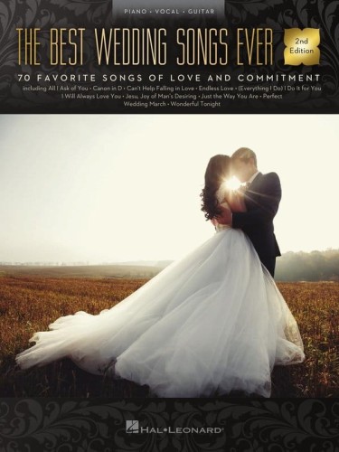 The Best Wedding Songs Ever (PVG) - nuty na fortepian, melodia, akordy gitarowe i teksty piosenek