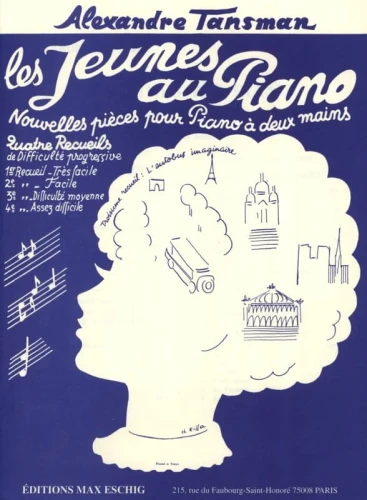Alexandre Tansman: Les Jeunes au Piano 3 - nuty na fortepian