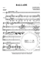 Eugene Bozza: Ballade for Clarinet and Piano - Arthur Ephross - Ballada - nuty na klarnet i fortepian