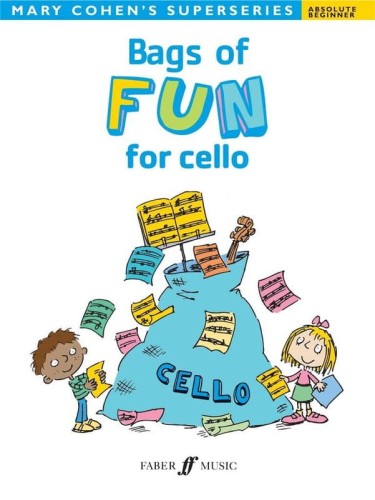 Mary Cohen: Bags Of Fun for Cello - Superseries Absolute Beginner - nuty na wiolonczelę dla początkujących