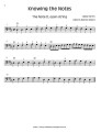 Cassia Harvey: Knowing the Notes for Bass - nuty na kontrabas