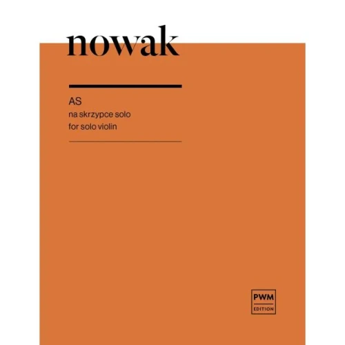Aleksander Nowak: AS na skrzypce solo