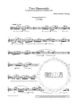 Mark-Anthony Turnage: 2 Memorials for Soprano Saxophone or Clarinet - nuty na saksofon sopranowy lub klarnet B sol
