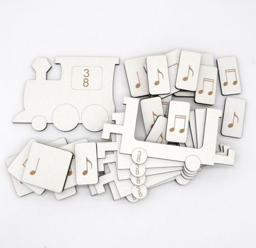 Pociąg Muzyczny - Takty ósemkowe w metrum 3/8