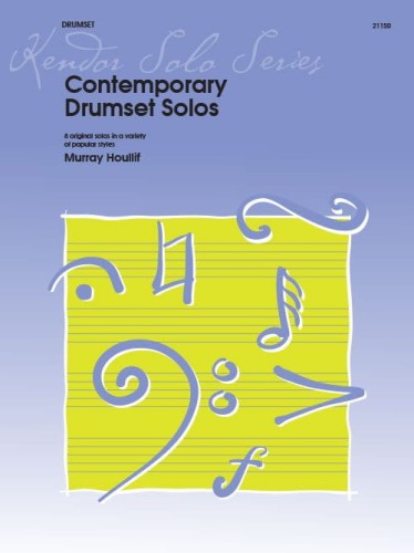 Murray Houllif: Contemporary Drumset Solos - nuty na perkusję