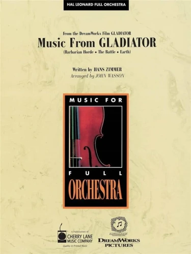 Music for Full Orchestra  Hans Zimmer - Music from Gladiator (Score &amp; Parts) - nuty na orkiestrę.jpg