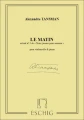 Aleksander Tansman: Nous jouons pour Maman 2 - Le matin - nuty na wiolonczelę i fortepian dla początkujących