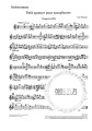 Jean Francaix: Petit quatuor pour saxophones SATB - nuty na kwartet saksofonowy (głosy instrumentalne)