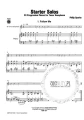 Philip Sparke - Starter Solos for Tenor Saxophone - 20 Progressive pieces with Piano Accompaniment (+ płyta CD) - nuty na saksofon tenorowy z fortepianem