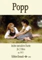Wilhelm Popp: Leichte Instruktive Duette op. 507 Volume 1 - łatwe szkolne duety fletowe - nuty na dwa flety poprzeczne