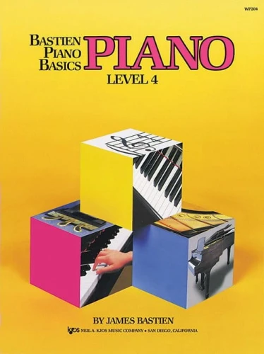 Bastien Piano Basics: Piano Level 4 - szkoła gry na pianinie