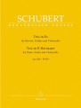 Franz Schubert: Trio E-flat major op. 100 D 929 - trio fortepianowe Es-dur - nuty na skrzypce, wioloczelę i fortepian