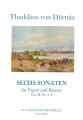 Thaddäus von Durnitz - Sechs Sonaten fur Fagott und Klavier - część 2 (3-4) - sonaty na fagot i fortepian