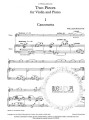 William Walton Two Pieces for Violin and Piano - nuty na skrzypce i fortepian