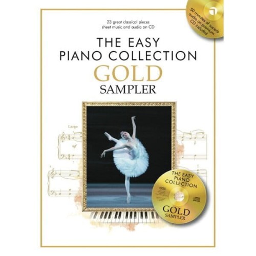 The Easy Piano Collection: Gold Sampler (+ płyta CD) - łatwe nuty na fortepian