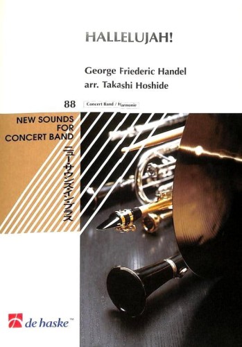 New Sounds for Concert Band: Georg Friedrich Handel - Alleluja z Mesjasza (Score & Parts) - Takashi Hoshide - nuty na orkiestrę dętą