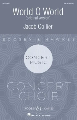 Jacob Collier: World O World - wersja oryginalna - nuty na chór mieszany SATB