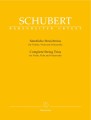 Franz Schubert: Complete String Trios for Violin, Viola and Violoncello - tria smyczkowe wydanie kompletne - nuty na skrzypce, altówkę i wiolonczelę