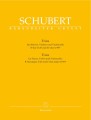 Franz Schubert: Trio fortepianowe B-dur D 28 oraz Trio fortepianowe Es-dur D 897 - nuty na skrzypce, wiolonczelę i fortepian