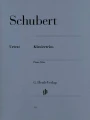 Franz Schubert: Klaviertrios - cztery tria fortepianowe - nuty na skrzypce, wiolonczelę i fortepian