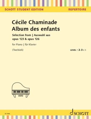Cecile Chaminade: Album des enfants - album dla dzieci - nuty na fortepian