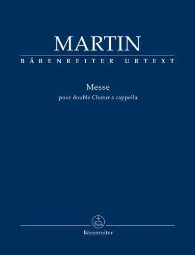 Frank Martin: Messe pour double Choeur a cappella - Msza na podwójny chór - nuty na dwa chóry mieszane