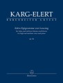 Sigfrid Karg-Elert: Zehn Epigramme von Lessing op. 56 - 10 epigramów - nuty na głos wysoki i średni z fortepianem