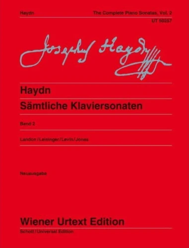 Joseph Haydn: Samtliche Klaviersonaten 2 - Christa Landon - sonaty fortepianowe - nuty na fortepian
