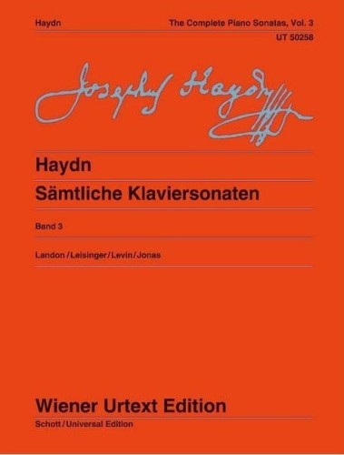 Joseph Haydn: Samtliche Klaviersonaten 3 - Christa Landon - sonaty fortepianowe - nuty na fortepian