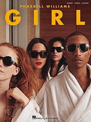Pharrell Williams: Girl (PVG) - nuty na fortepian, melodia, teksty i akordy gitarowe