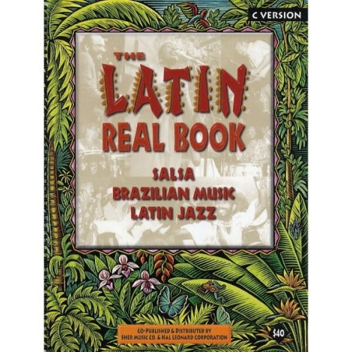 The Latin Real Book C Version - nuty na fortepian