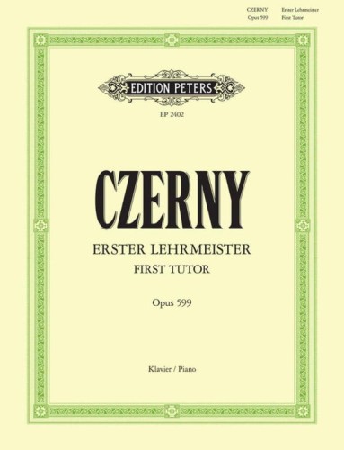 Carl Czerny: Erster Lehrmeister op. 599 - Pierwszy nauczyciel - ćwiczenia techniczne - nuty na fortepian