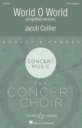 Jacob Collier: World O World - wersja uproszczona - nuty na chór mieszany SATB