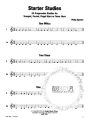Philip Sparke - Starter Studies for Trumpet - 65 Progressive Studies - etiudy na trąbkę