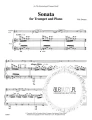 Eric Ewazen Sonata No. 1 for Trumpet and Piano - nuty na trąbkę i fortepian