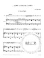 Alan Bullard Lunar Landscapes - Eight easy pieces for cello and piano - nuty na wiolonczelę z fortepianem