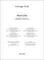 Giuseppe Verdi: Don Carlo - Don Carlos - opera - nuty na głos, chór i fortepian