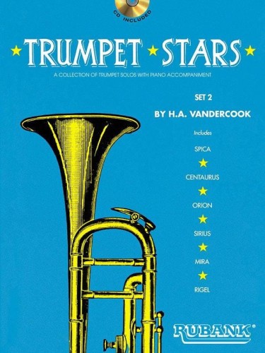 VanderCook: Trumpet Stars 2 (+ płyta CD) - nuty na trąbkę z fortepianem