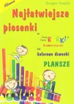 Najłatwiejsze piosenki na Bum Bum Rurki lub kolorowe dzwonki - plansze - Grzegorz Templin