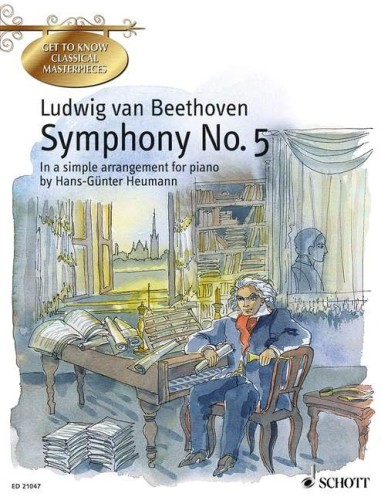 Ludwig van Beethoven - Symfonia Nr 5 c-moll - proste opracowanie na fortepian