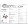 Alfred's Premier Piano Course: Lesson 1A - Dennis Alexander, Gayle Kowalchyk, El Lancaster, Victoria McArthur, Martha Mier - szkoła gry na fortepianie (+ płyta CD)