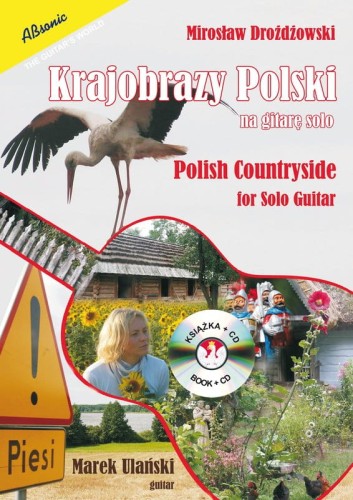 Mirosław Drożdżowski: Krajobrazy Polski na gitarę solo (+ mp3 online) - nuty na gitarę klasyczną