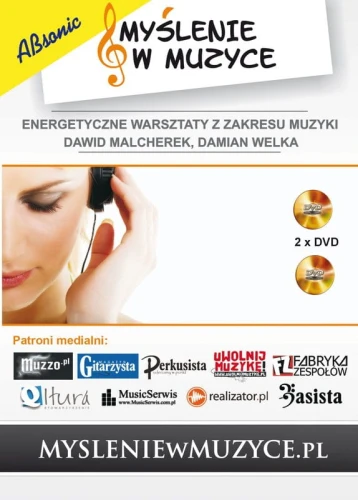 Myślenie w muzyce (DVD) - Damian Welka, Dawid Malcherek - energetyczne warsztaty z zakresu muzyki