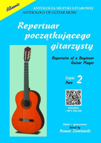 Repertuar początkującego gitarzysty cz. 2 (+ mp3 online)- Roman Ziemlański - nuty na gitarę klasyczną