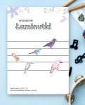Wiosenne Łaminutki - arkusze z ćwiczeniami muzycznymi dla dzieci - poziom początkujący dźwięki c1 do c2