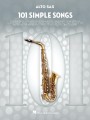 101 Simple Songs: Alto Sax - proste piosenki - nuty na saksofon altowy solo