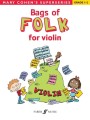 Mary Cohen: Bags Of Folk for Violin - Superseries Grade 1-2 - nuty na skrzypce dla początkujących